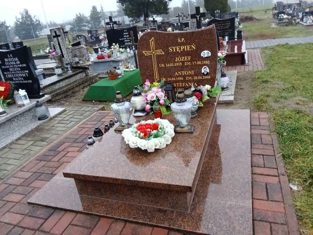 Grób ANTONI STĘPIEŃ