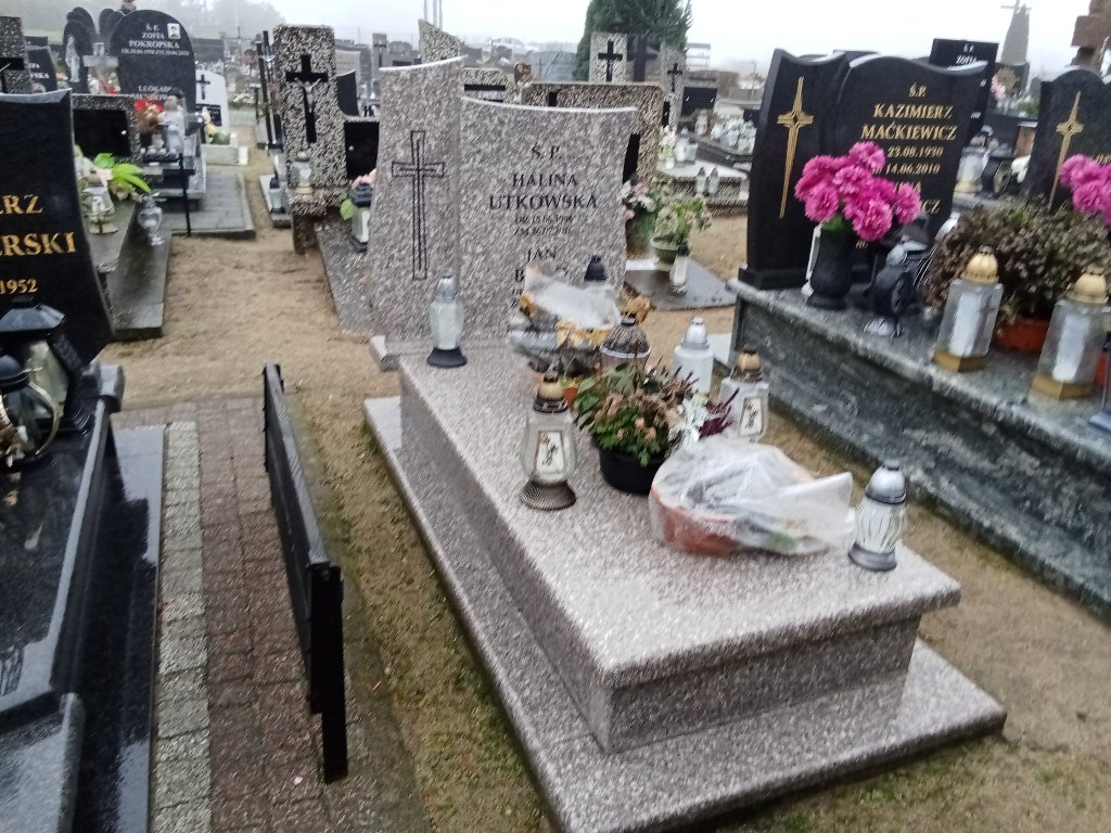 Grób Halina Utkowska