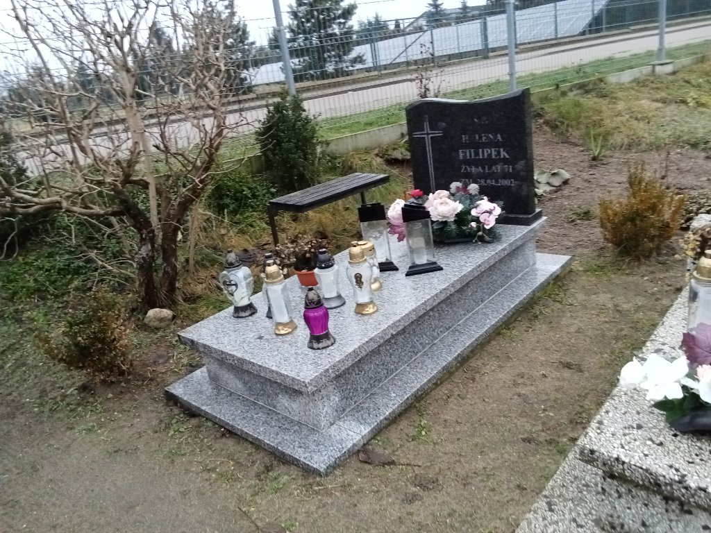 Grób HELENA FILIPEK
