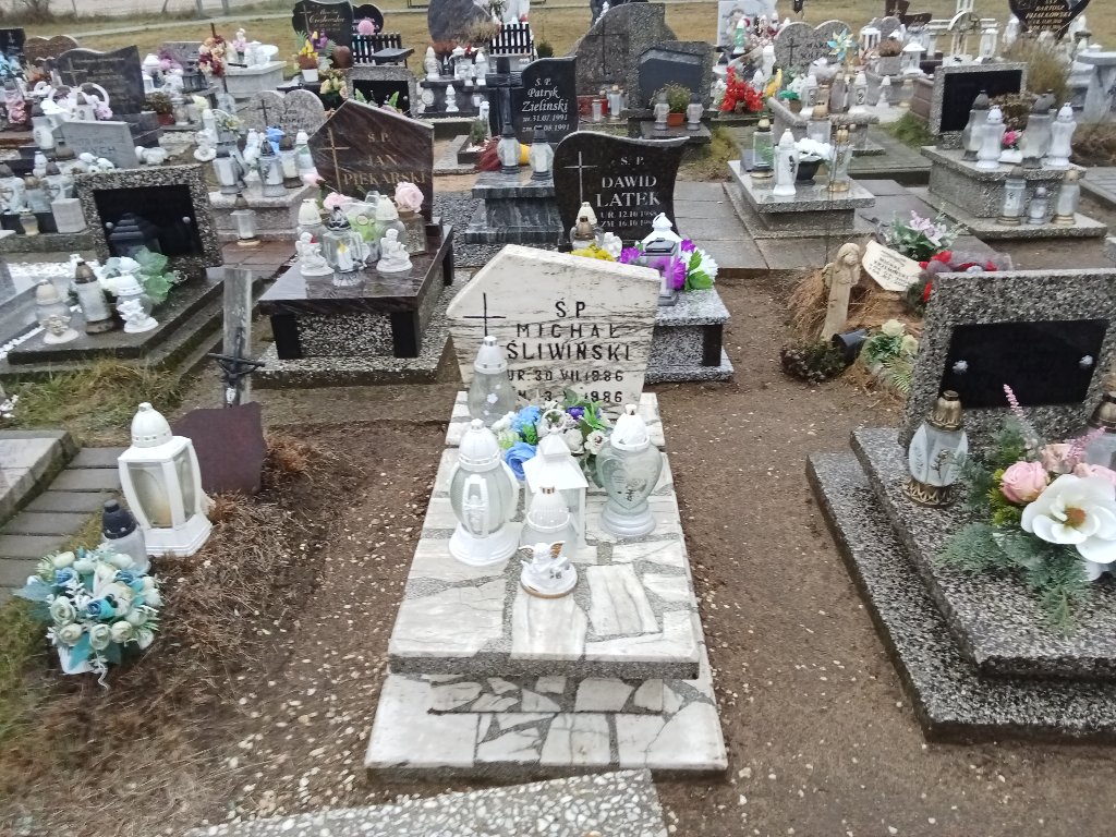 Grób MICHAŁ ŚLIWIŃSKI