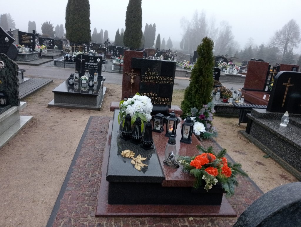 Grób ANNA GAWRYŃSKA